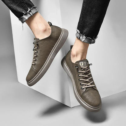 Pesco Genuine Leather Sneakers