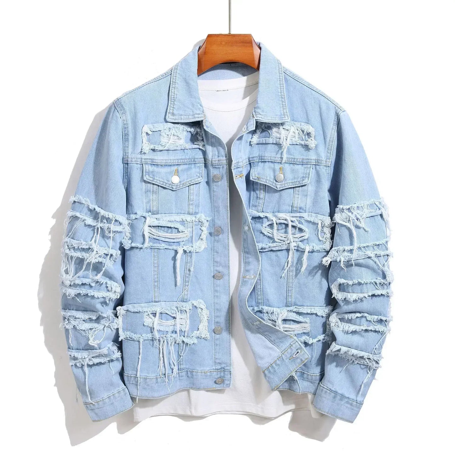 Fray Denim Jacket