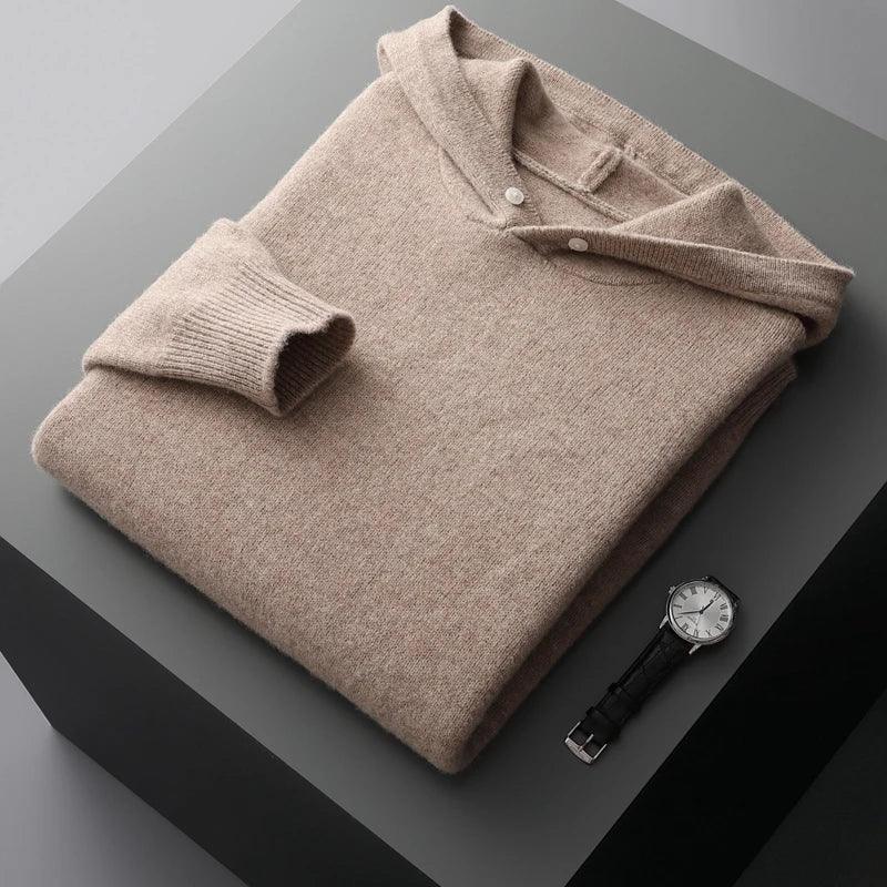 Devir Cashmere Hoodie - Olympus Madrid