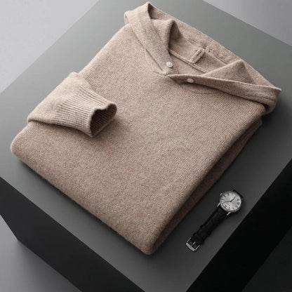 Devir Cashmere Hoodie - Olympus Madrid