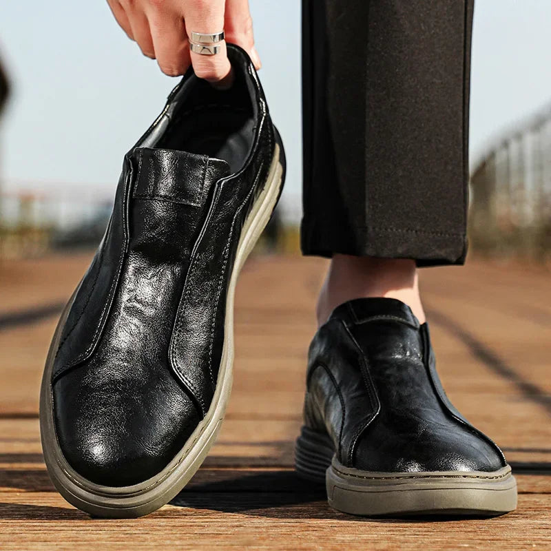 Calex Genuine Leather Sneakers - Olympus Madrid