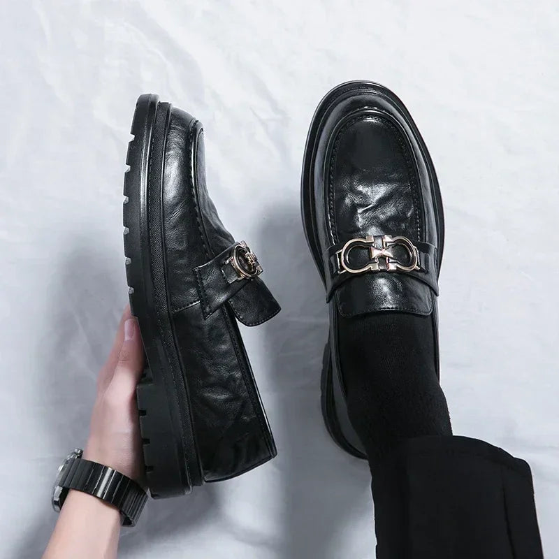 Wilbur Leather Loafers - Olympus Madrid