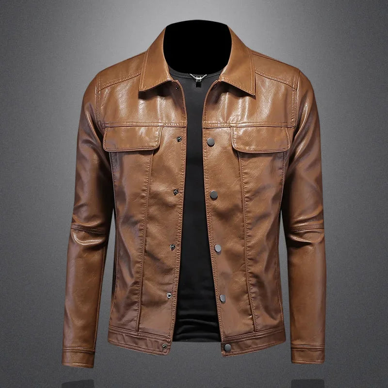 Maddox Leather Jacket - Olympus Madrid