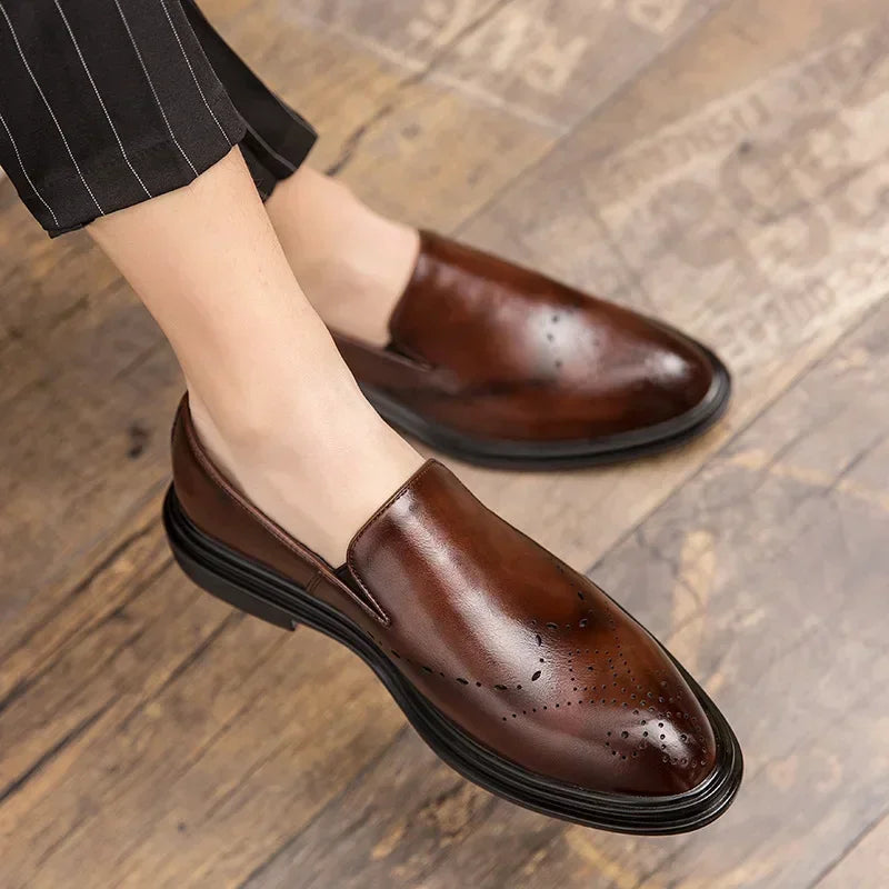 Milan Genuine Leather Loafers - Olympus Madrid