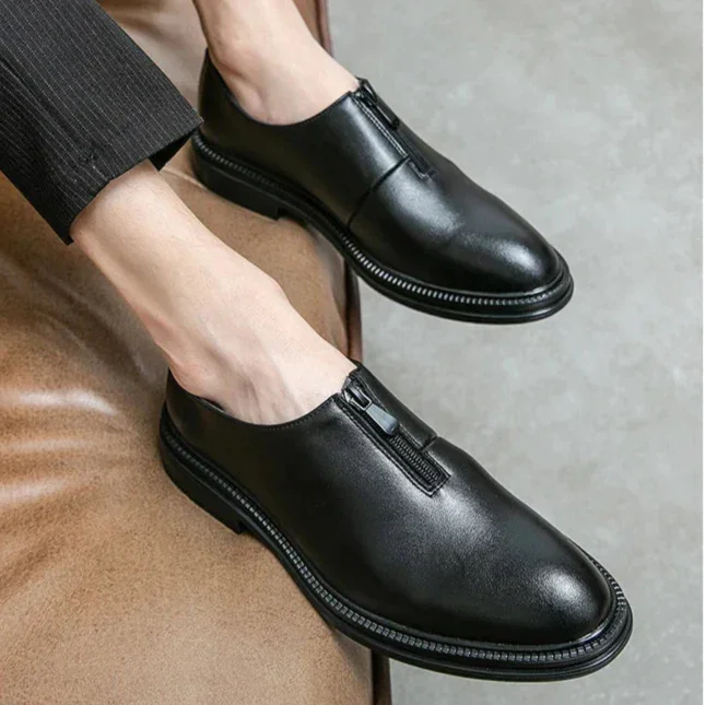 Myre Genuine Leather Loafers - Olympus Madrid