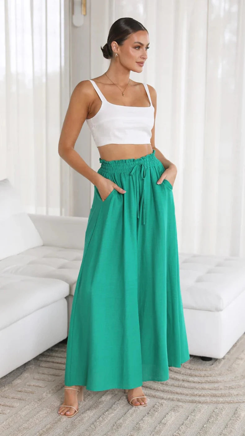 Lara Summer Wide Leg Pants