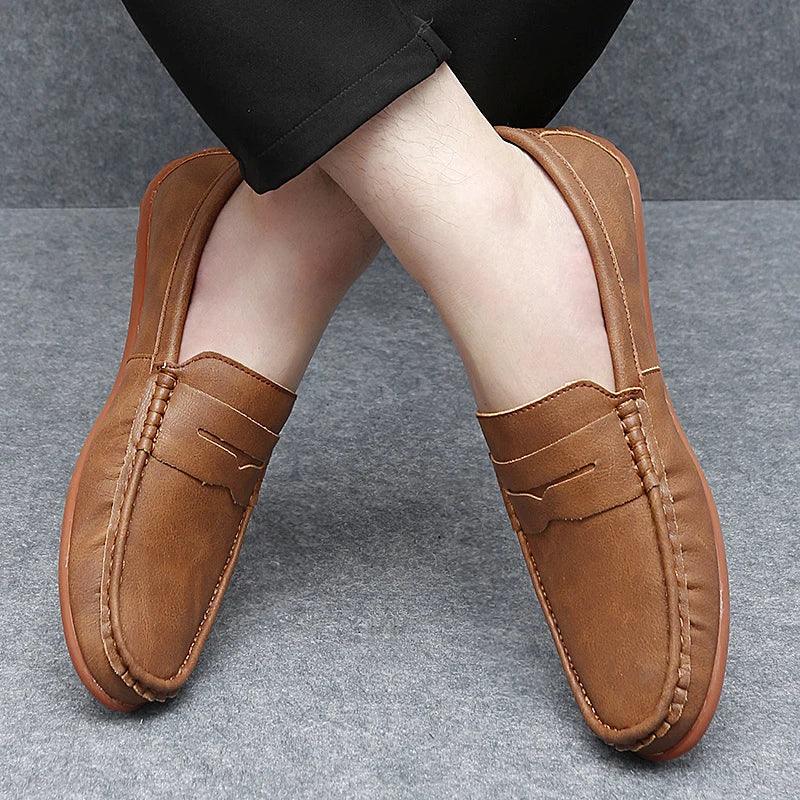 Travor Genuine Leather Loafers RileyRiver