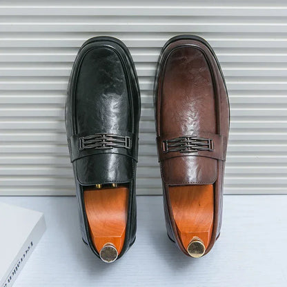 Macon Genuine Leather Loafers - Olympus Madrid