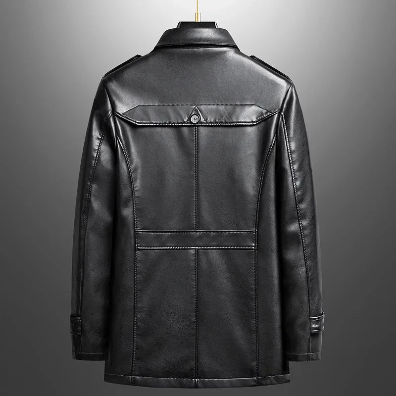 Auden Leather Jacket - Olympus Madrid