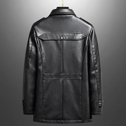 Auden Leather Jacket - Olympus Madrid