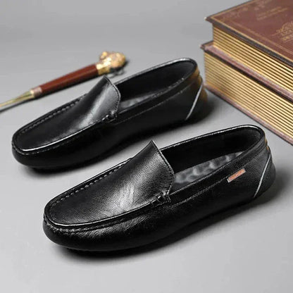 Evano Genuine Leather Loafers