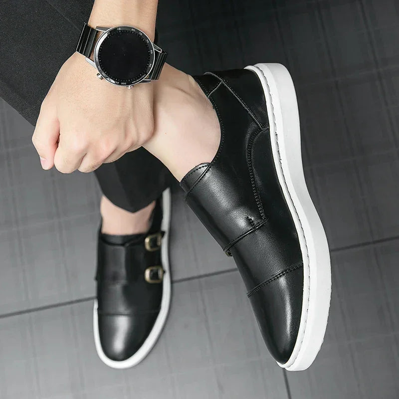 Zyden Genuine Leather Loafers RileyRiver