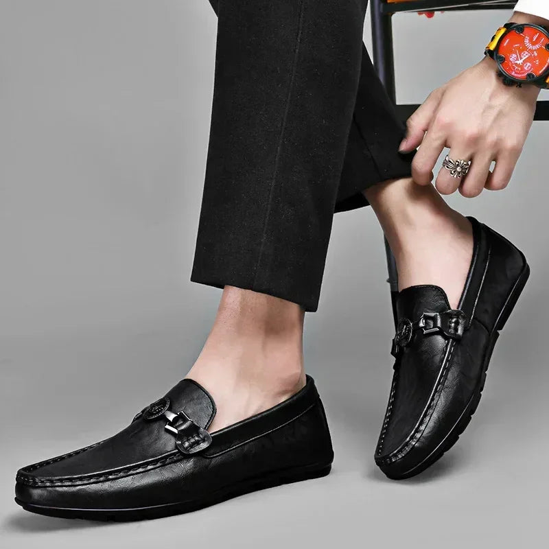 Marwood Genuine Leather Loafers - Olympus Madrid