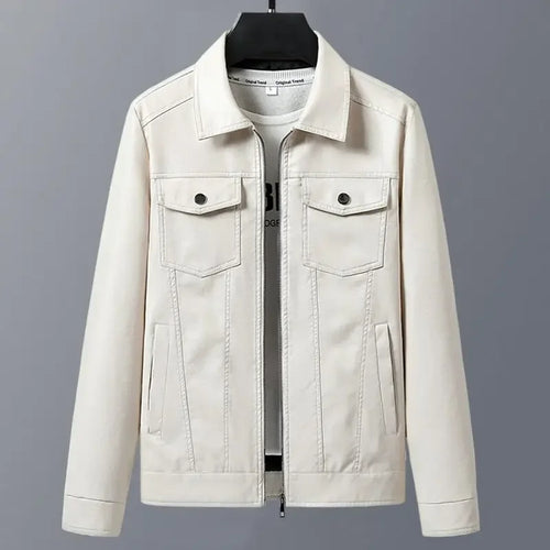 Varves Genuine Leather Jacket - Olympus Madrid