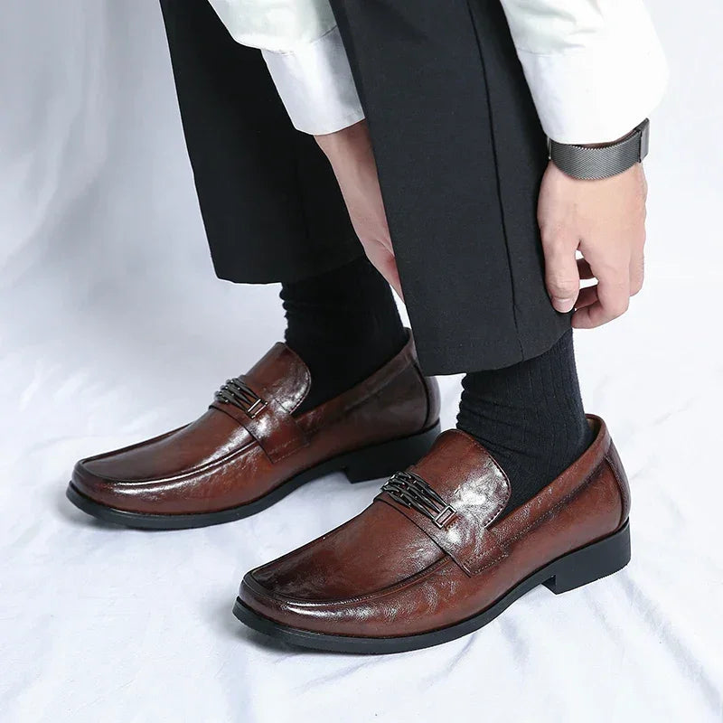 Macon Genuine Leather Loafers - Olympus Madrid