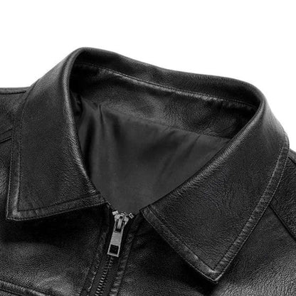 Varves Genuine Leather Jacket - Olympus Madrid