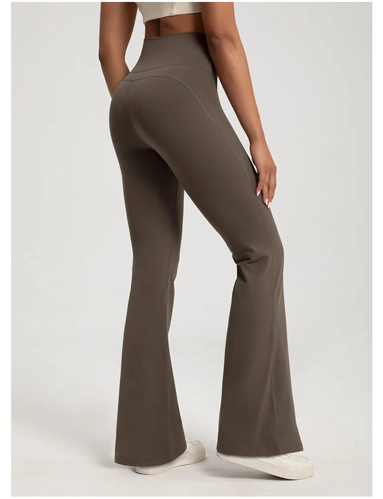 Mavie high waisted casual bell bottom pants
