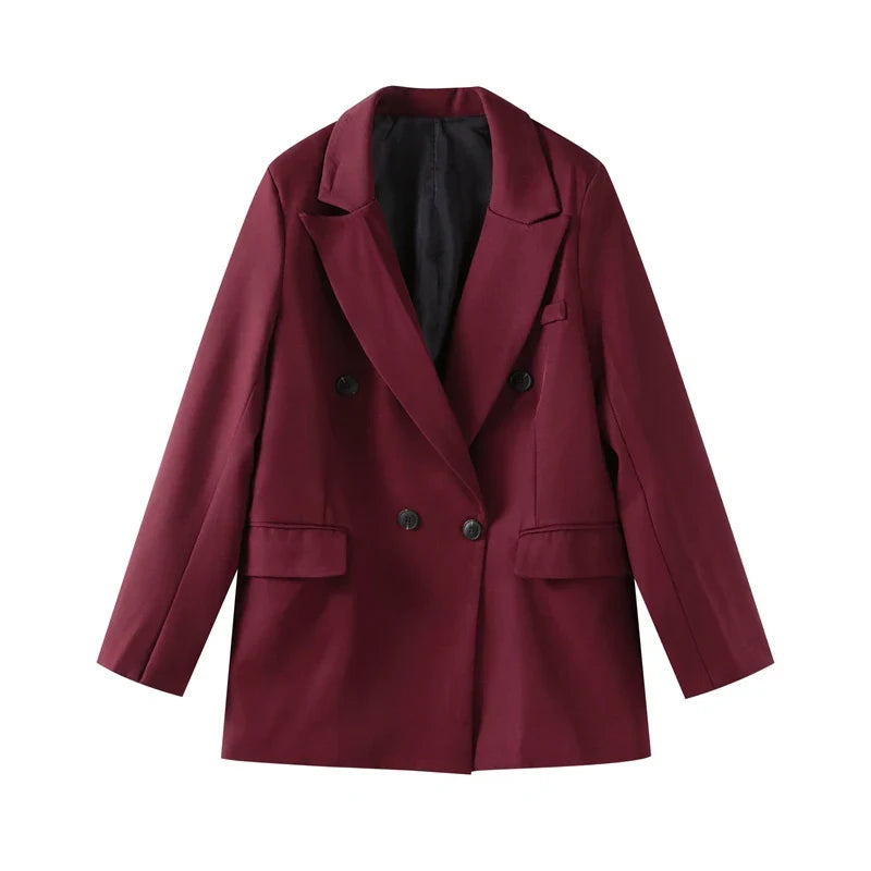 Vintage Red Blazer