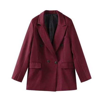Vintage Red Blazer