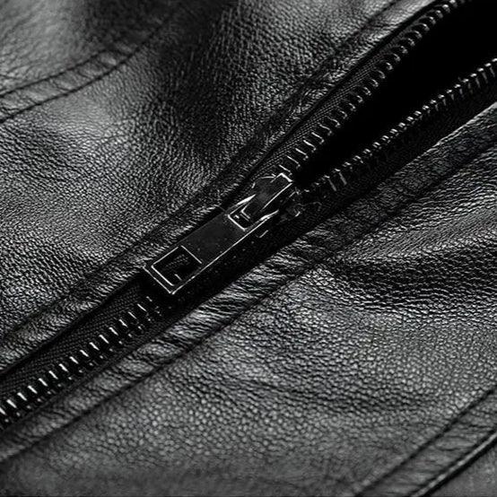 Varves Genuine Leather Jacket - Olympus Madrid