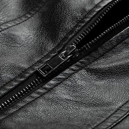 Varves Genuine Leather Jacket - Olympus Madrid