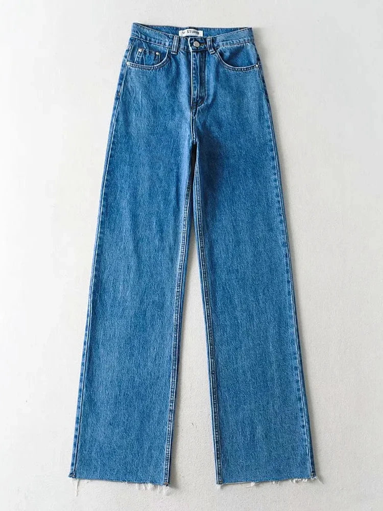 Maya High Waist Baggy Jeans