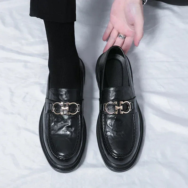 Wilbur Leather Loafers - Olympus Madrid
