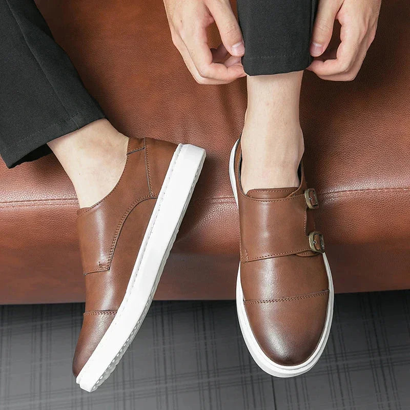 Zyden Genuine Leather Loafers RileyRiver