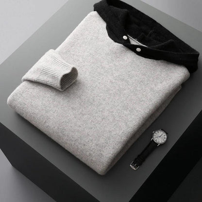 Devir Cashmere Hoodie - Olympus Madrid