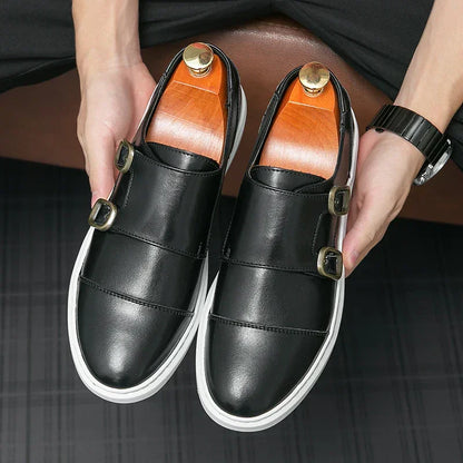 Zyden Genuine Leather Loafers RileyRiver
