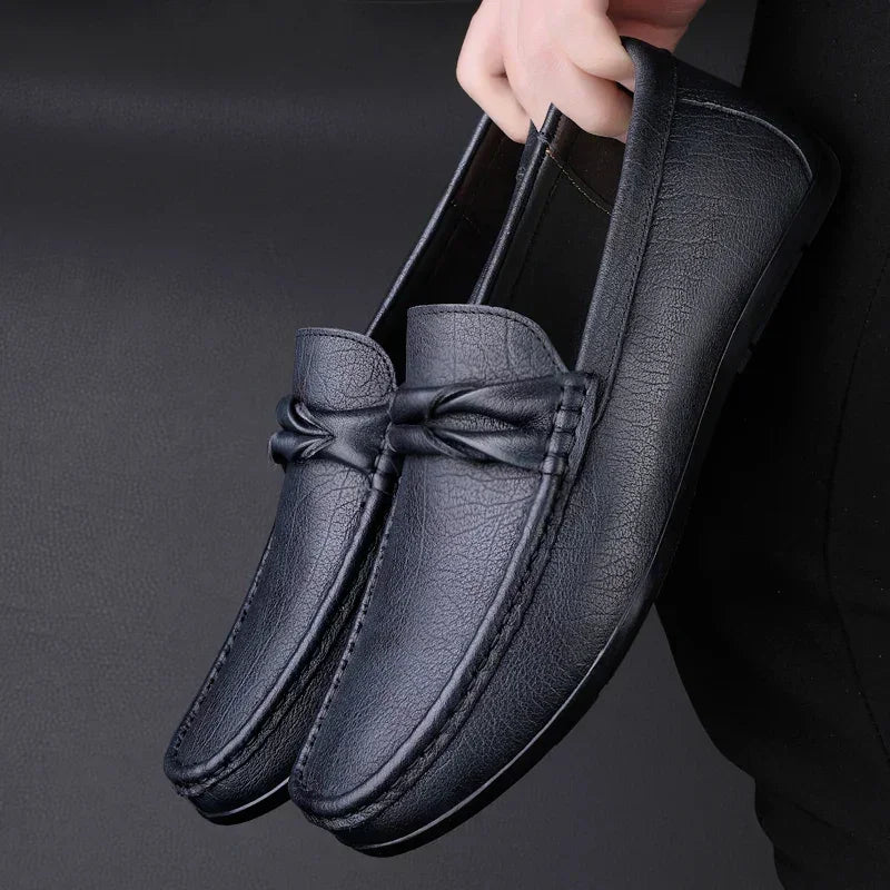 Elston Genuine Leather Loafers - Olympus Madrid