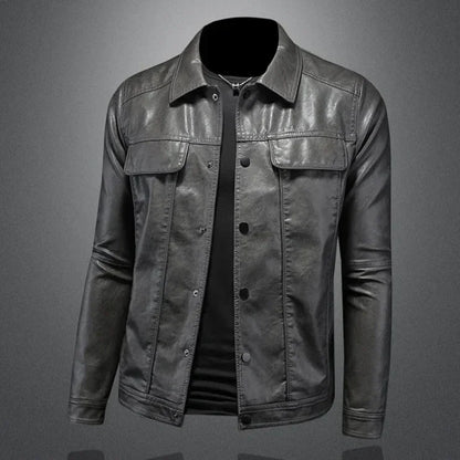 Maddox Leather Jacket - Olympus Madrid