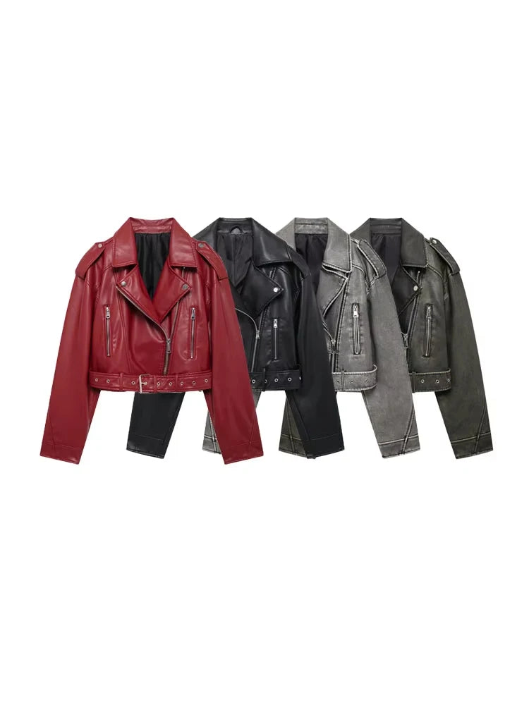Leather Jacket Jully for Women