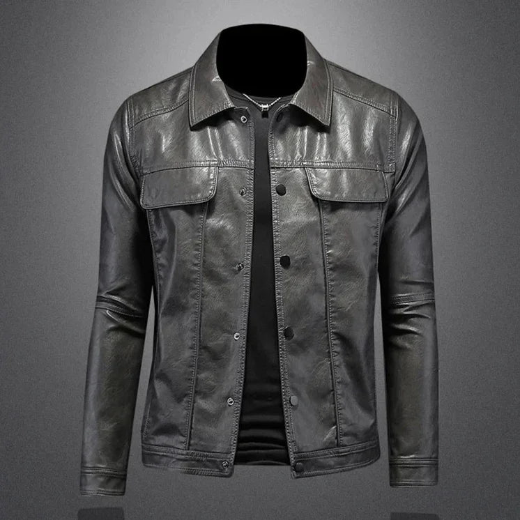 Maddox Leather Jacket - Olympus Madrid