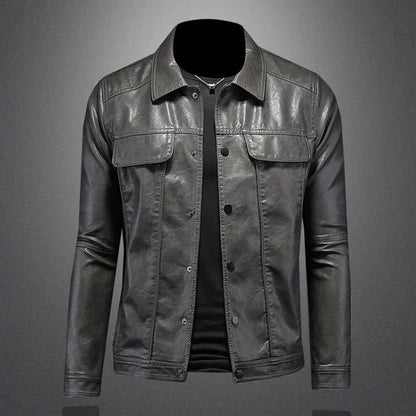 Maddox Leather Jacket - Olympus Madrid