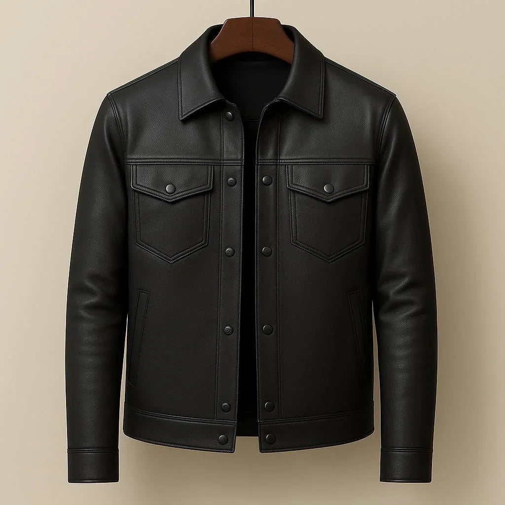 Marstin Leather Jacket - Olympus Madrid