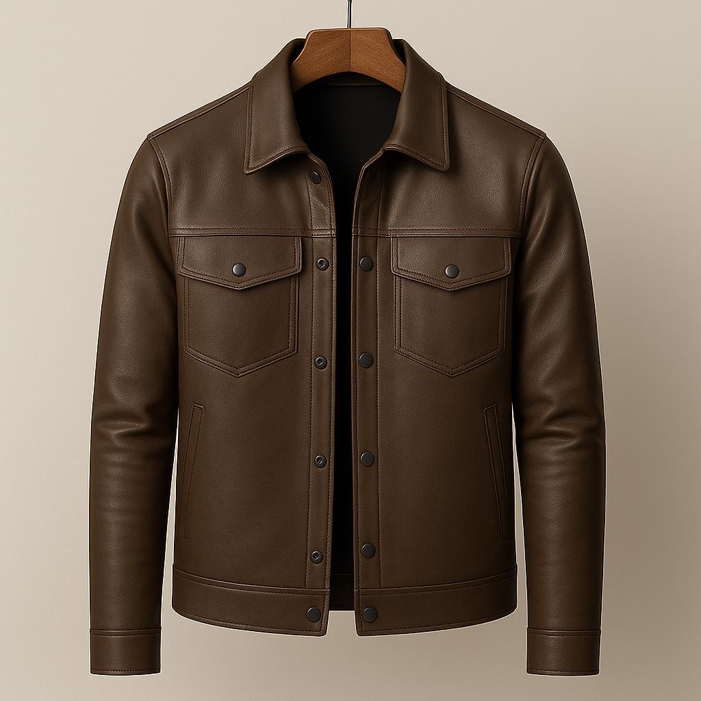 Marstin Leather Jacket - Olympus Madrid