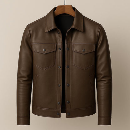 Marstin Leather Jacket - Olympus Madrid