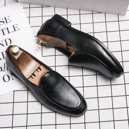 Silas Leather Loafers - Olympus Madrid