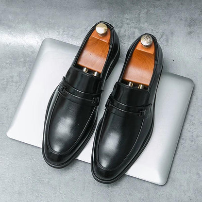 Calder Leather Loafers - Olympus Madrid