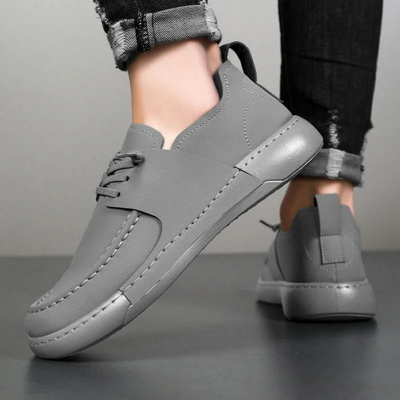 Onyx Leather Shoes - Olympus Madrid