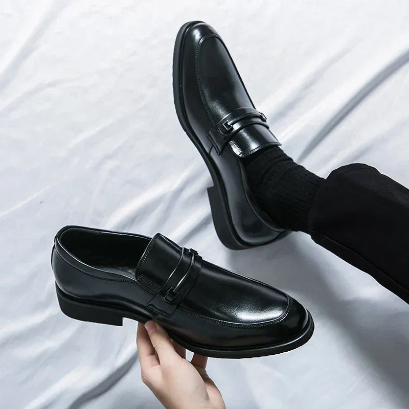 Calder Leather Loafers - Olympus Madrid