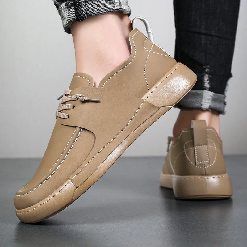 Onyx Leather Shoes - Olympus Madrid