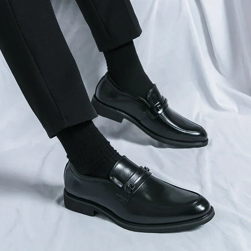 Calder Leather Loafers - Olympus Madrid