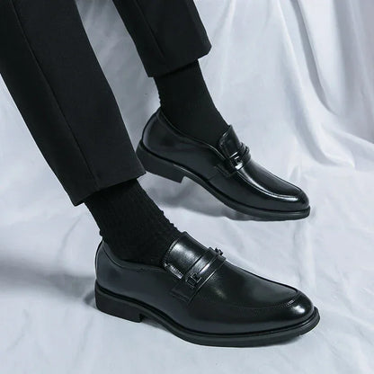 Calder Leather Loafers - Olympus Madrid