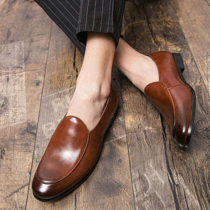 Silas Leather Loafers - Olympus Madrid