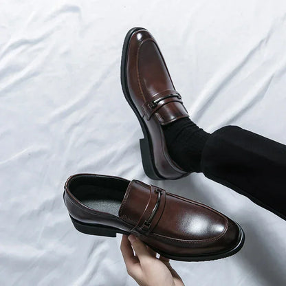 Calder Leather Loafers - Olympus Madrid