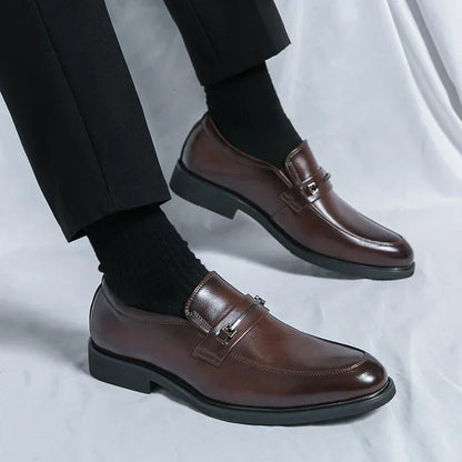 Calder Leather Loafers - Olympus Madrid