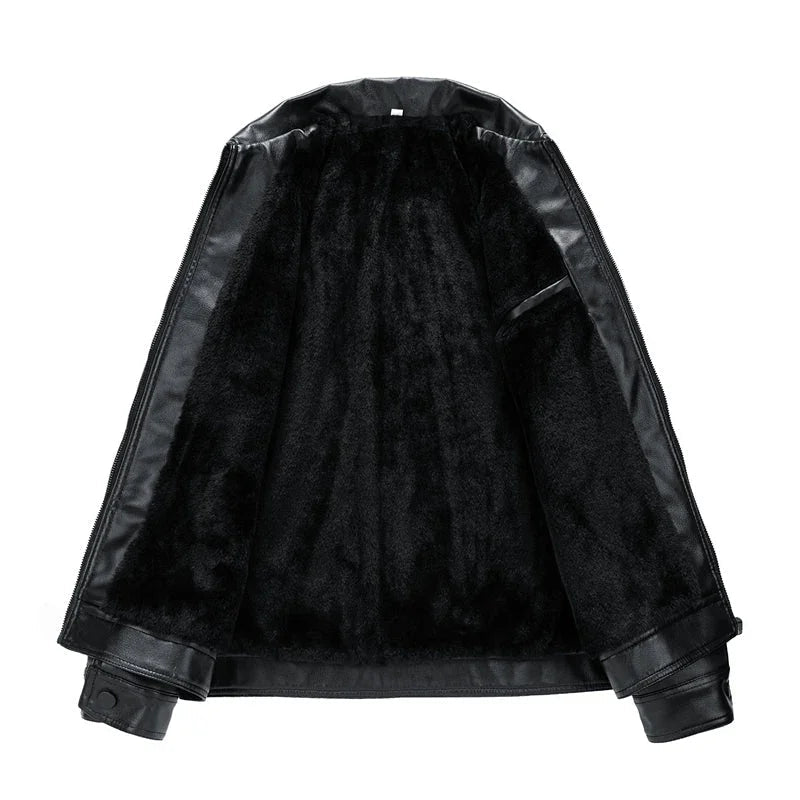 Aren Leather Jacket - Olympus Madrid