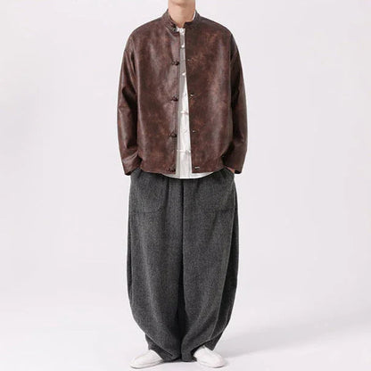 Titan Leather Jacket - Olympus Madrid